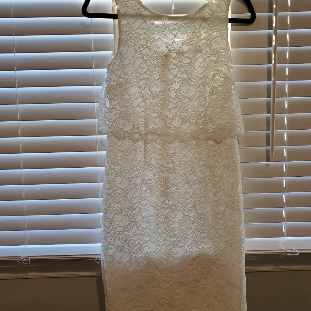 White dress